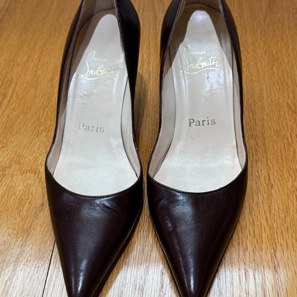 Christian Louboutin Brown Pumps – Size 7
